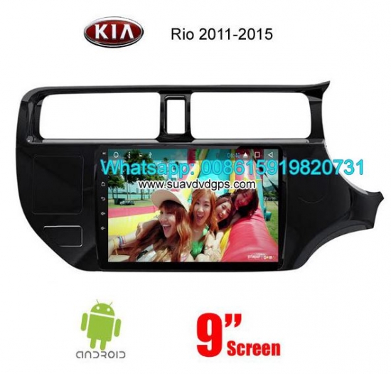 Kia Rio 2011-2015 Car Audio Radio Android GPS