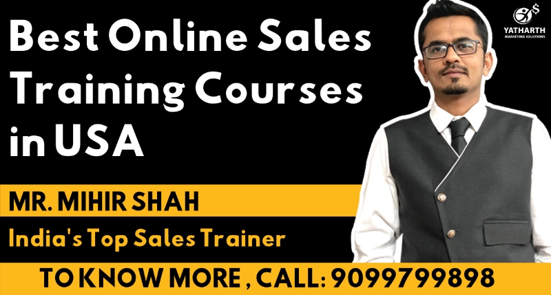 Online Sales Training Courses In USA - Yatharth Ma